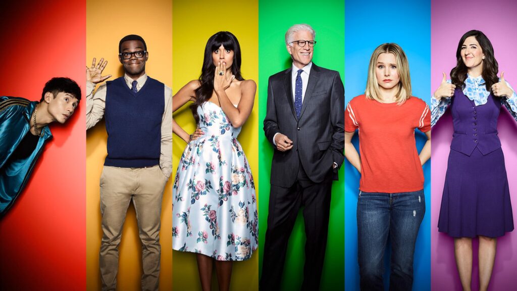 the good place
series graciosas
series para ver en familia
the good place elenco