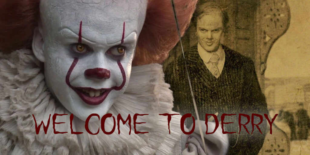 Welcome to Derry It (novela de Stephen King) Pennywise Terror Serie de televisión HBO Max Precuela Stephen King Años 60 Cine de terror Producción Elenco Jovan Adepo Bill Skarsgård Andy Muschietti Desarrollo de series Cultura pop Adaptaciones de Stephen King Horror psicológico Derry, Maine